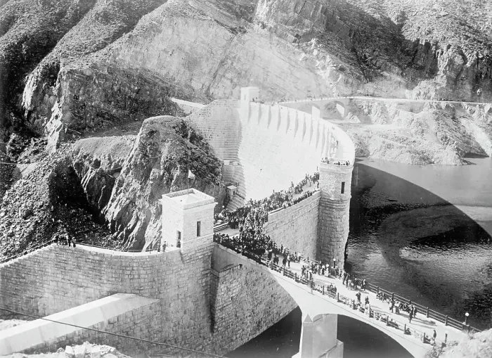 Framed Print : Roosevelt Dam, Arizona - Salt River Project of Bureau of Reclamation, Dedication Scene, 1912. Creator: Harris & Ewing. Roosevelt Dam, Arizona - Salt River Project of Bureau of Reclamation, Dedication Scene, 1912. Creator: Harris & Ewing Framed Print : Roosevelt Dam, Arizona - Salt River Project of Bureau of Reclamation, Dedication Scene, 1912. Creator: Harris & Ewing. Roosevelt Dam, Arizona - Salt River Project of Bureau of Reclamation, Dedication Scene, 1912. Creator: Harris & Ewing