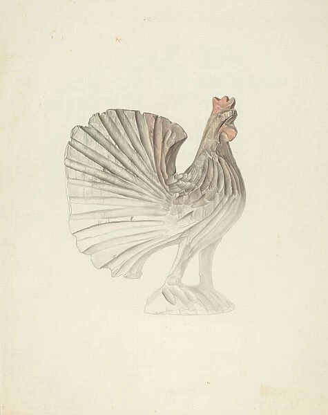 Rooster, c. 1939. Creator: Elisabeth Fulda