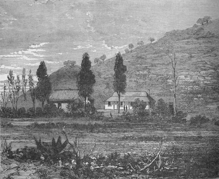 Framed Print : Rorkes Drift before the Attack, 1879, (c1880) Framed Print : Rorkes Drift before the Attack, 1879, (c1880)