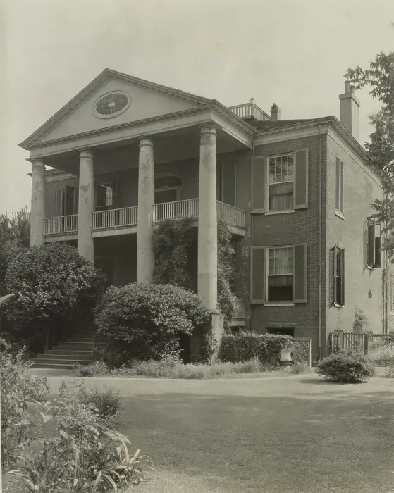 Framed Print : Rosalie, Natchez, Adams County, Mississippi, 1938. Creator: Frances Benjamin Johnston Framed Print : Rosalie, Natchez, Adams County, Mississippi, 1938. Creator: Frances Benjamin Johnston