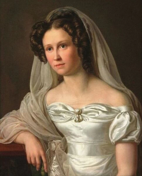 Rosalie Wagner, the oldest sister of Richard Wagner, at the age of 23 years, 1826