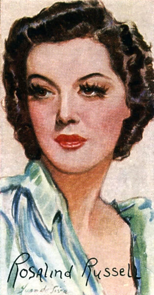 Rosalind Russell, (1907-1976), American film and stage actress, 20th century