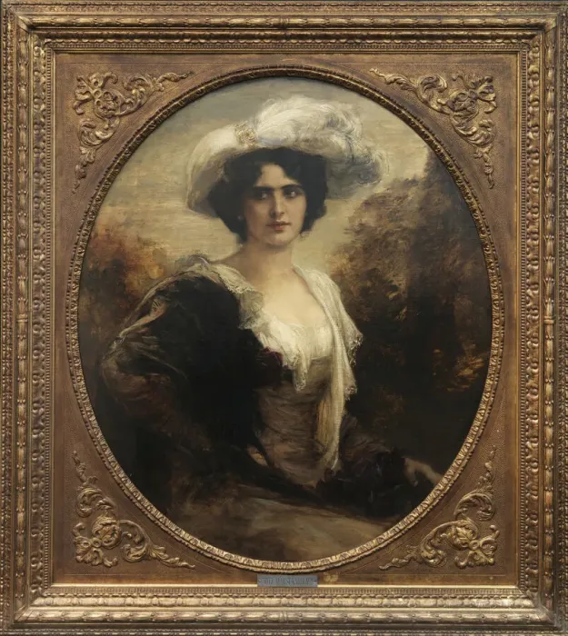 Framed Print : Rosario Guerrero, 1903. Creator: Kaulbach, Friedrich August von (1850-1920) Framed Print : Rosario Guerrero, 1903. Creator: Kaulbach, Friedrich August von (1850-1920)