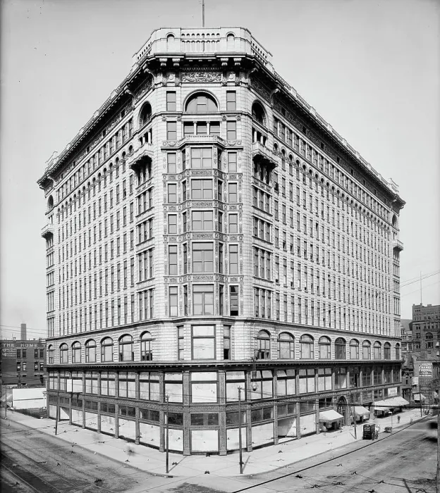 Framed Print : Rose Building, Cleveland, ca 1900. Creator: Unknown Framed Print : Rose Building, Cleveland, ca 1900. Creator: Unknown