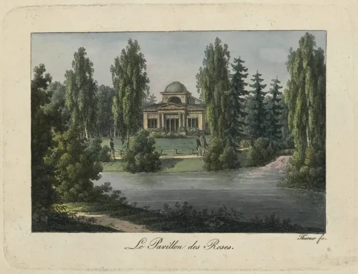 Framed Print : The Rose Pavilion in Pavlovsk Park, 1810s Framed Print : The Rose Pavilion in Pavlovsk Park, 1810s