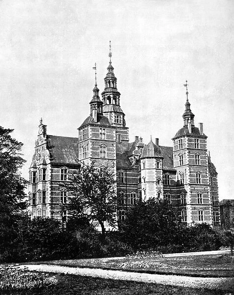 Rosenborg Palace, Copenhagen, Denmark, 1893. Artist: John L Stoddard