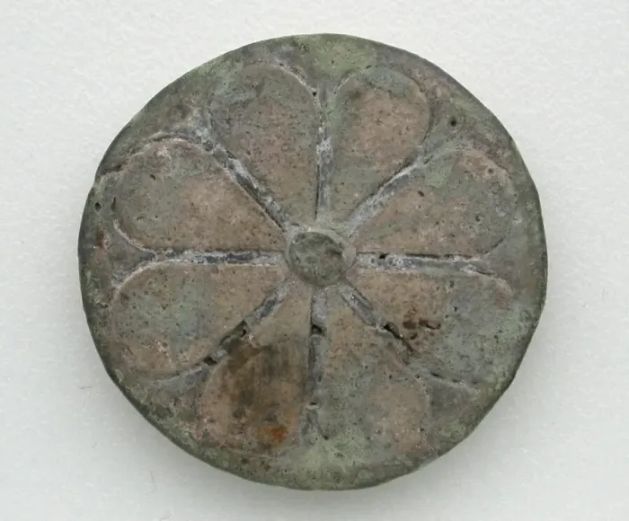 Framed Print : Rosette, Egypt, New Kingdom, Dynasty 20 (about 1186-1069 BCE). Creator: Unknown Framed Print : Rosette, Egypt, New Kingdom, Dynasty 20 (about 1186-1069 BCE). Creator: Unknown