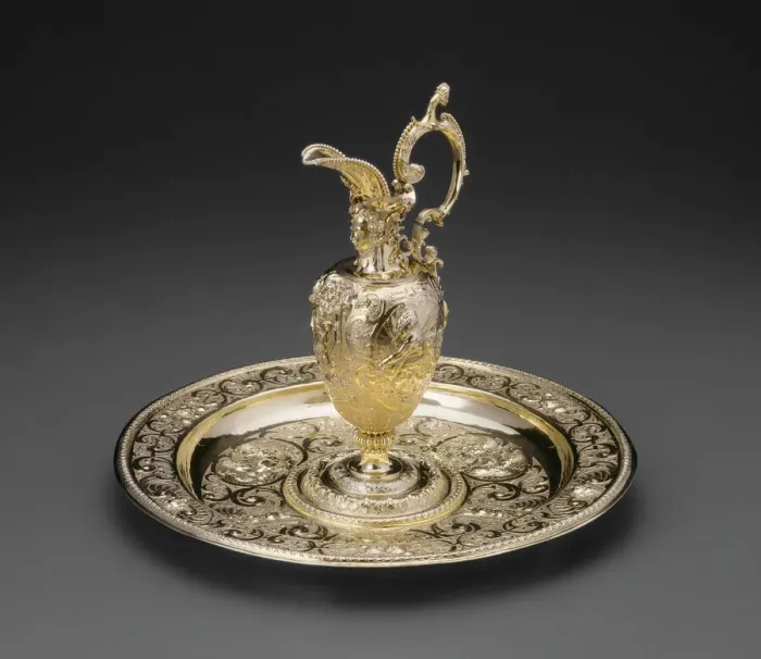 Framed Print : Rosewater Ewer and Basin, Nuremberg, 1603 / 1609. Creator: Franz Dotte Framed Print : Rosewater Ewer and Basin, Nuremberg, 1603 / 1609. Creator: Franz Dotte