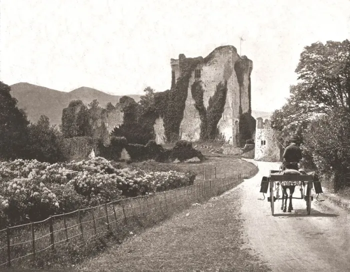 Framed Print : Ross Castle, Isle of Ross, County Kerry, Ireland, 1894. Creator: Unknown Framed Print : Ross Castle, Isle of Ross, County Kerry, Ireland, 1894. Creator: Unknown