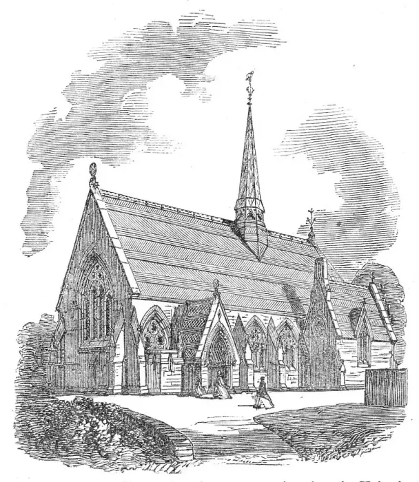 Framed Print : Rosslyn-Hill Chapel, Pilgrim-Lane, Hampstead, 1862. Creator: Unknown Framed Print : Rosslyn-Hill Chapel, Pilgrim-Lane, Hampstead, 1862. Creator: Unknown