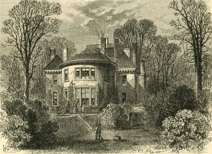 Framed Print : Rosslyn House, c1876. Creator: Unknown Framed Print : Rosslyn House, c1876. Creator: Unknown