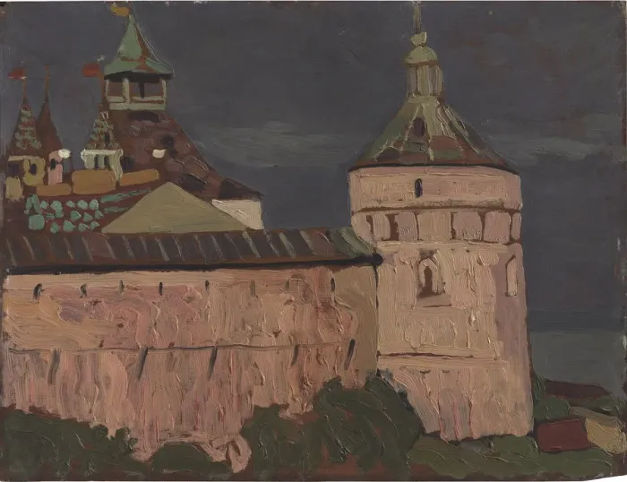 Framed Print : Rostov the Great. Towers of princely chambers Framed Print : Rostov the Great. Towers of princely chambers