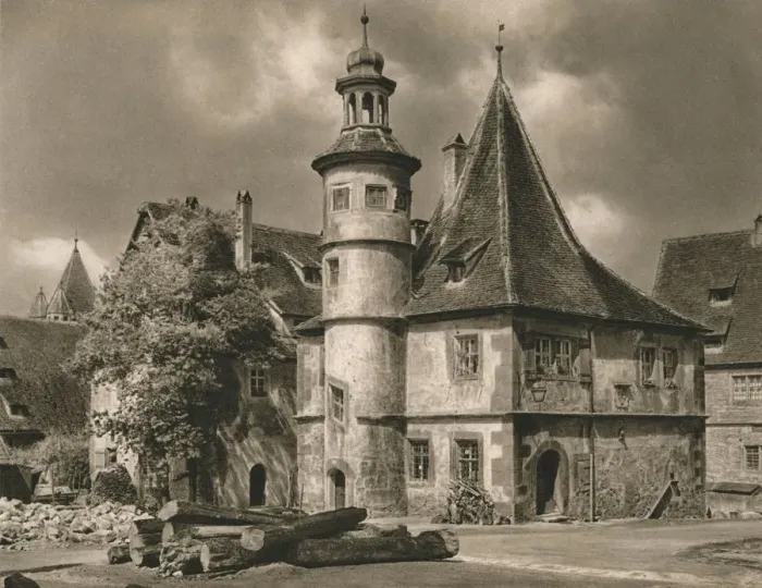 Framed Print : Rothenburg o. d. T. - Hegereiterhauschen, 1931. Artist: Kurt Hielscher Framed Print : Rothenburg o. d. T. - Hegereiterhauschen, 1931. Artist: Kurt Hielscher