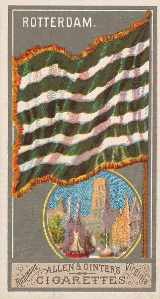Rotterdam, from the City Flags series (N6) for Allen & Ginter Cigarettes Brands, 1887