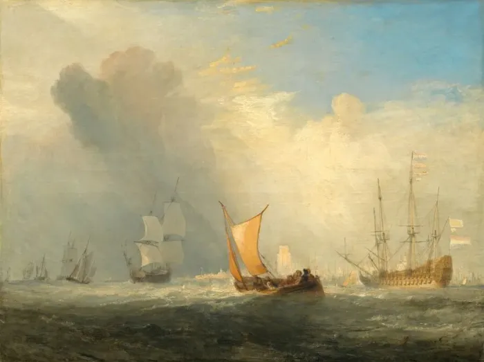 Framed Print : Rotterdam Ferry-Boat, 1833. Creator: JMW Turner Framed Print : Rotterdam Ferry-Boat, 1833. Creator: JMW Turner