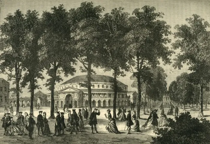 Framed Print : The Rotunda, Ranelagh Gardens, c1876. Creator: Unknown Framed Print : The Rotunda, Ranelagh Gardens, c1876. Creator: Unknown