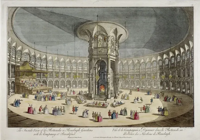 Framed Print : The Rotunda in Ranelagh Gardens, Chelsea, London, c1750. Artist: Thomas Bowles Framed Print : The Rotunda in Ranelagh Gardens, Chelsea, London, c1750. Artist: Thomas Bowles