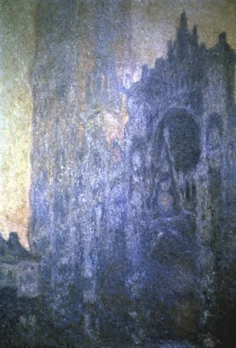 Framed Print : Rouen Cathedral, Early Morning, 1894. Artist: Claude Monet Framed Print : Rouen Cathedral, Early Morning, 1894. Artist: Claude Monet