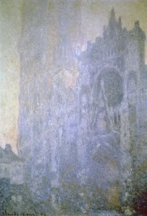 Framed Print : Rouen Cathedral, Early Morning Light, 1894. Artist: Claude Monet Framed Print : Rouen Cathedral, Early Morning Light, 1894. Artist: Claude Monet