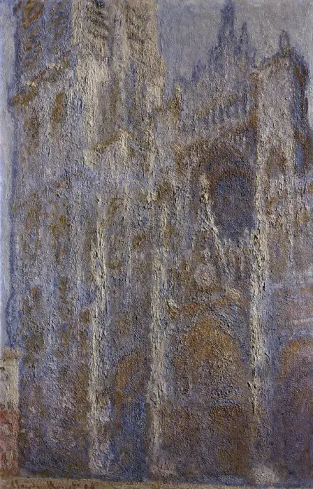 Framed Print : Rouen Cathedral, Noon (Le Portal et la Tour D Albane), 1893-1894. Artist: Claude Monet Framed Print : Rouen Cathedral, Noon (Le Portal et la Tour D Albane), 1893-1894. Artist: Claude Monet