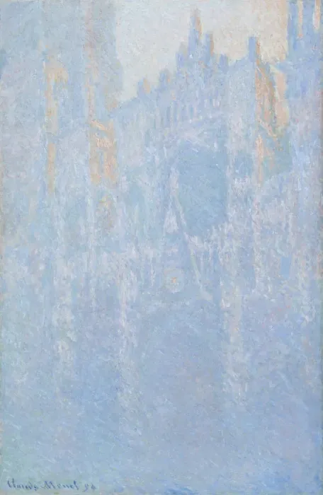 Framed Print : The Rouen Cathedral, the Portal, Morning Fog, 1894. Artist: Monet, Claude (1840-1926) Framed Print : The Rouen Cathedral, the Portal, Morning Fog, 1894. Artist: Monet, Claude (1840-1926)