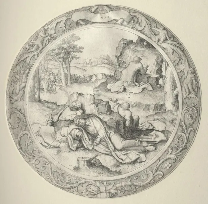 Framed Print : The Round Passion, 1509. Creator: Lucas van Leyden (Dutch, 1494-1533) Framed Print : The Round Passion, 1509. Creator: Lucas van Leyden (Dutch, 1494-1533)