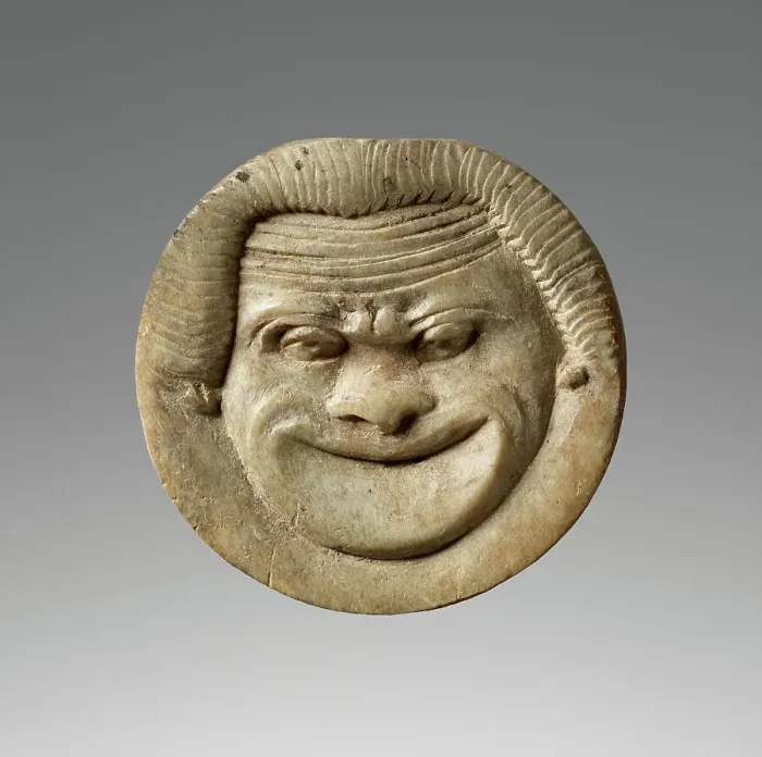 Framed Print : Roundel, 2nd-3rd century A.D. Creator: Unknown