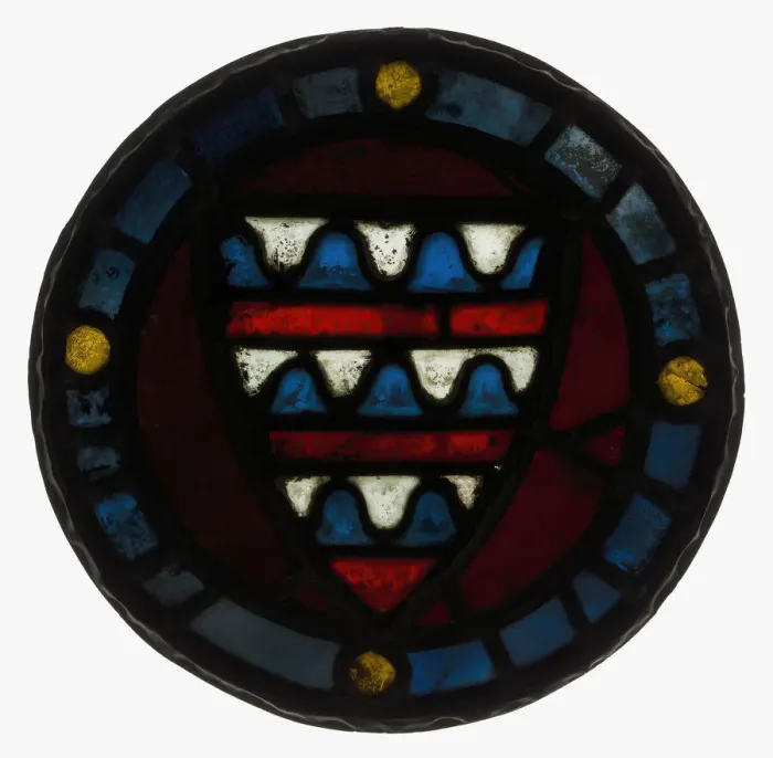 Framed Print : Roundel, British, ca. 1360-77. Creator: Unknown Framed Print : Roundel, British, ca. 1360-77. Creator: Unknown