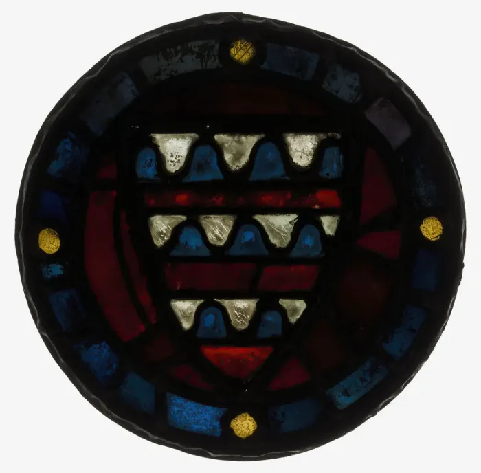 Framed Print : Roundel, British, ca. 1360-77. Creator: Unknown Framed Print : Roundel, British, ca. 1360-77. Creator: Unknown