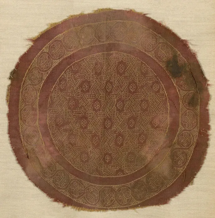 Framed Print : Roundel, Egypt, Roman period (30 B. C. - 641 A. D. ), 3rd / 5th century. Creator: Unknown Framed Print : Roundel, Egypt, Roman period (30 B. C. - 641 A. D. ), 3rd / 5th century. Creator: Unknown