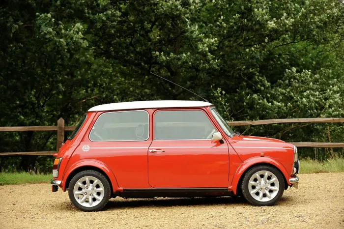 Framed Print : Rover Mini Cooper works 1998. Artist: Simon Clay