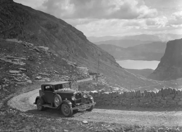 Framed Print : Rover saloon of I Ramsay competing in the RSAC Scottish Rally, 1936. Artist: Bill Brunell Framed Print : Rover saloon of I Ramsay competing in the RSAC Scottish Rally, 1936. Artist: Bill Brunell