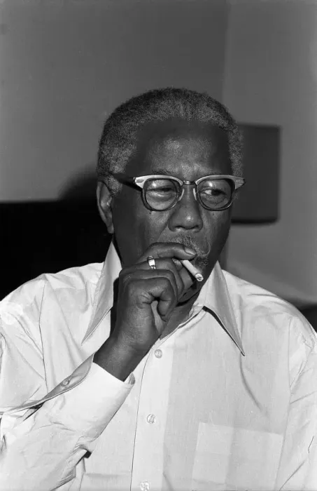 Framed Print : Roy Eldridge, London, 1975. Artist: Brian O Connor Framed Print : Roy Eldridge, London, 1975. Artist: Brian O Connor