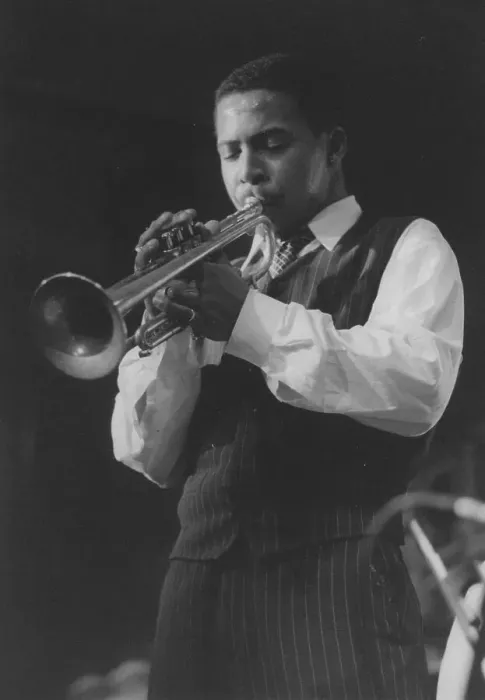 Framed Print : Roy Hargrove, Maastricht Music Nights, 1996. Creator: Brian Foskett Framed Print : Roy Hargrove, Maastricht Music Nights, 1996. Creator: Brian Foskett