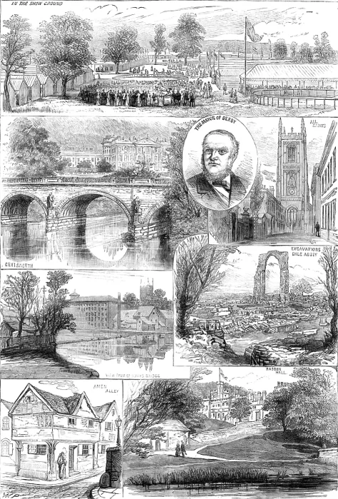 Framed Print : The Royal Agricultural Society at Derby, 1881. Creator: Unknown Framed Print : The Royal Agricultural Society at Derby, 1881. Creator: Unknown