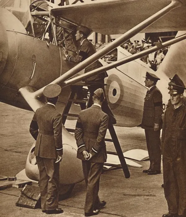 Framed Print : With the Royal Air Force, 1937 Framed Print : With the Royal Air Force, 1937
