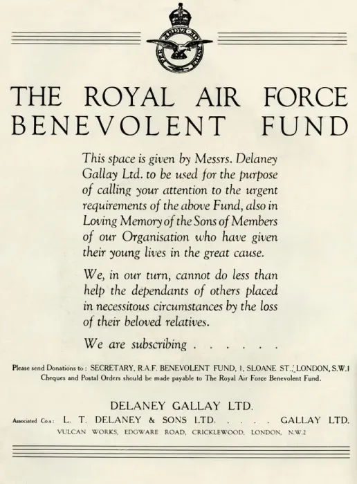 Framed Print : The Royal Air Force Benevolent Fund, 1941. Creator: Unknown