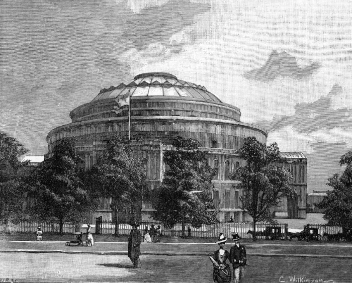Framed Print : The Royal Albert Hall, Kensington, London, 1900 Framed Print : The Royal Albert Hall, Kensington, London, 1900