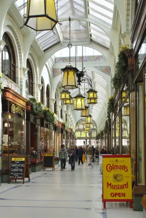 Framed Print : Royal Arcade, Norwich, Norfolk, 2010