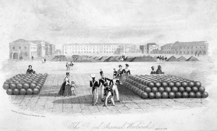 Framed Print : Royal Arsenal, Woolwich, Kent, 1841 Framed Print : Royal Arsenal, Woolwich, Kent, 1841