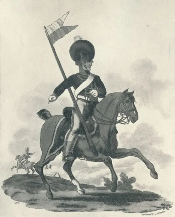 Framed Print : Royal Artillery Mounted Rockett Corps, 1812-1815 (1909). Artist: Joseph Constantine Stadler Framed Print : Royal Artillery Mounted Rockett Corps, 1812-1815 (1909). Artist: Joseph Constantine Stadler