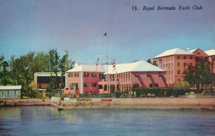 Framed Print : Royal Bermuda Yacht Club, c1930 Framed Print : Royal Bermuda Yacht Club, c1930