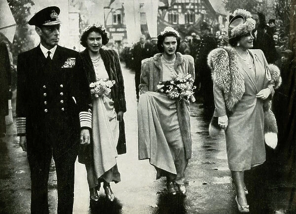 Royal Bridesmaids, 26 October 1946, (1947). Creator: Unknown