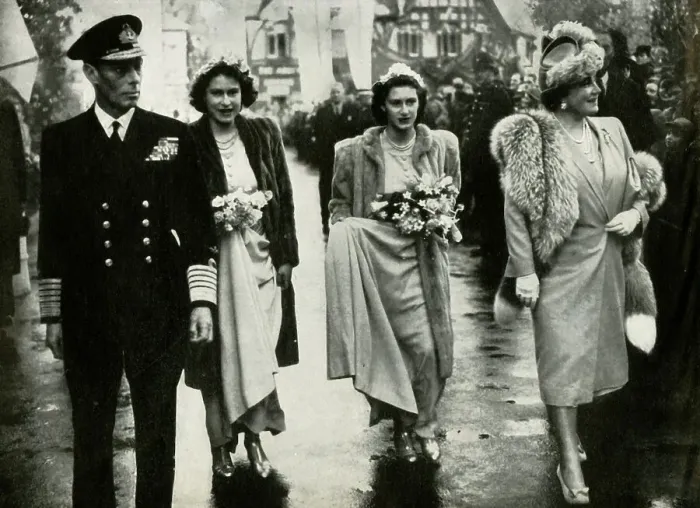 Framed Print : Royal Bridesmaids, 26 October 1946, (1947). Creator: Unknown Framed Print : Royal Bridesmaids, 26 October 1946, (1947). Creator: Unknown