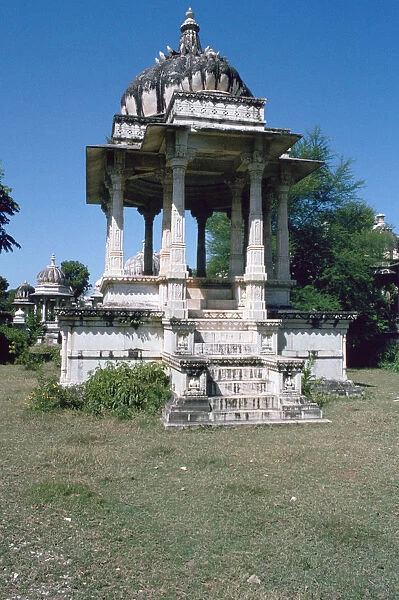 Royal cenotaphs, Ahar, Udaipur, Rajasthan, India