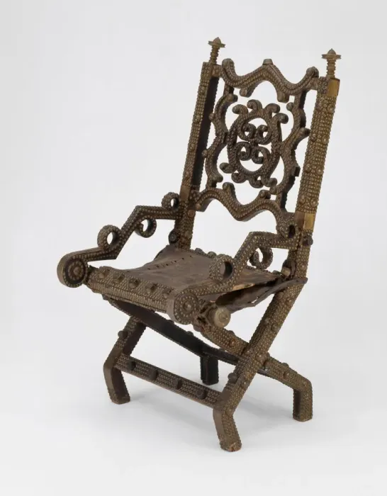 Framed Print : Royal Chair (Akonkromfi), Ghana, Probably mid- / late 19th century. Creator: Unknown Framed Print : Royal Chair (Akonkromfi), Ghana, Probably mid- / late 19th century. Creator: Unknown