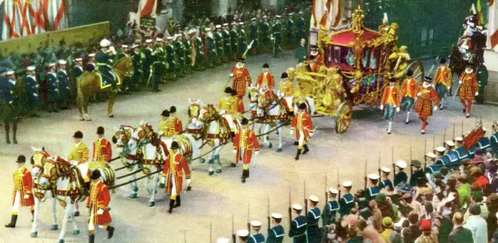 Framed Print : The royal coach, 20th century Framed Print : The royal coach, 20th century