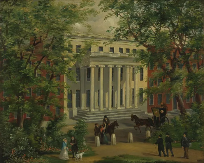 Framed Print : The Royal College of Surgeons of England: the portico from Lincoln's Inn Fields, between 1800 & 1899 Creator: Unknown. The Royal College of Surgeons of England: the portico from Lincoln's Inn Fields, between 1800 & 1899 Creator: Unknown Framed Print : The Royal College of Surgeons of England: the portico from Lincoln's Inn Fields, between 1800 & 1899 Creator: Unknown. The Royal College of Surgeons of England: the portico from Lincoln's Inn Fields, between 1800 & 1899 Creator: Unknown