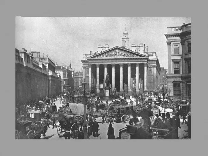 Framed Print : The Royal Exchange, London, c1900. Artist: Frith & Co Framed Print : The Royal Exchange, London, c1900. Artist: Frith & Co