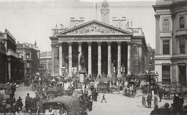 The Royal Exchange, London, late 19th or early 20th century